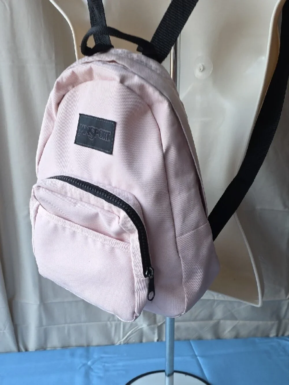 Jansport Mini Pint Backpack in Pale Misty Pink